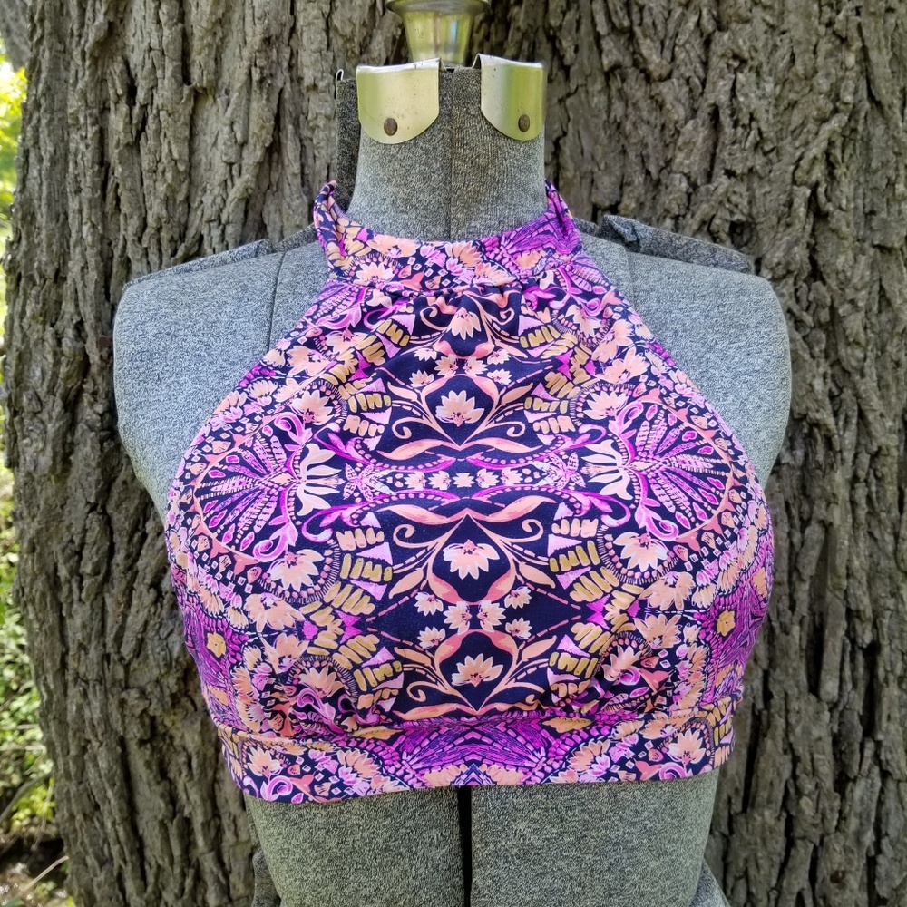 O'Neill bohemian print swimsuit top